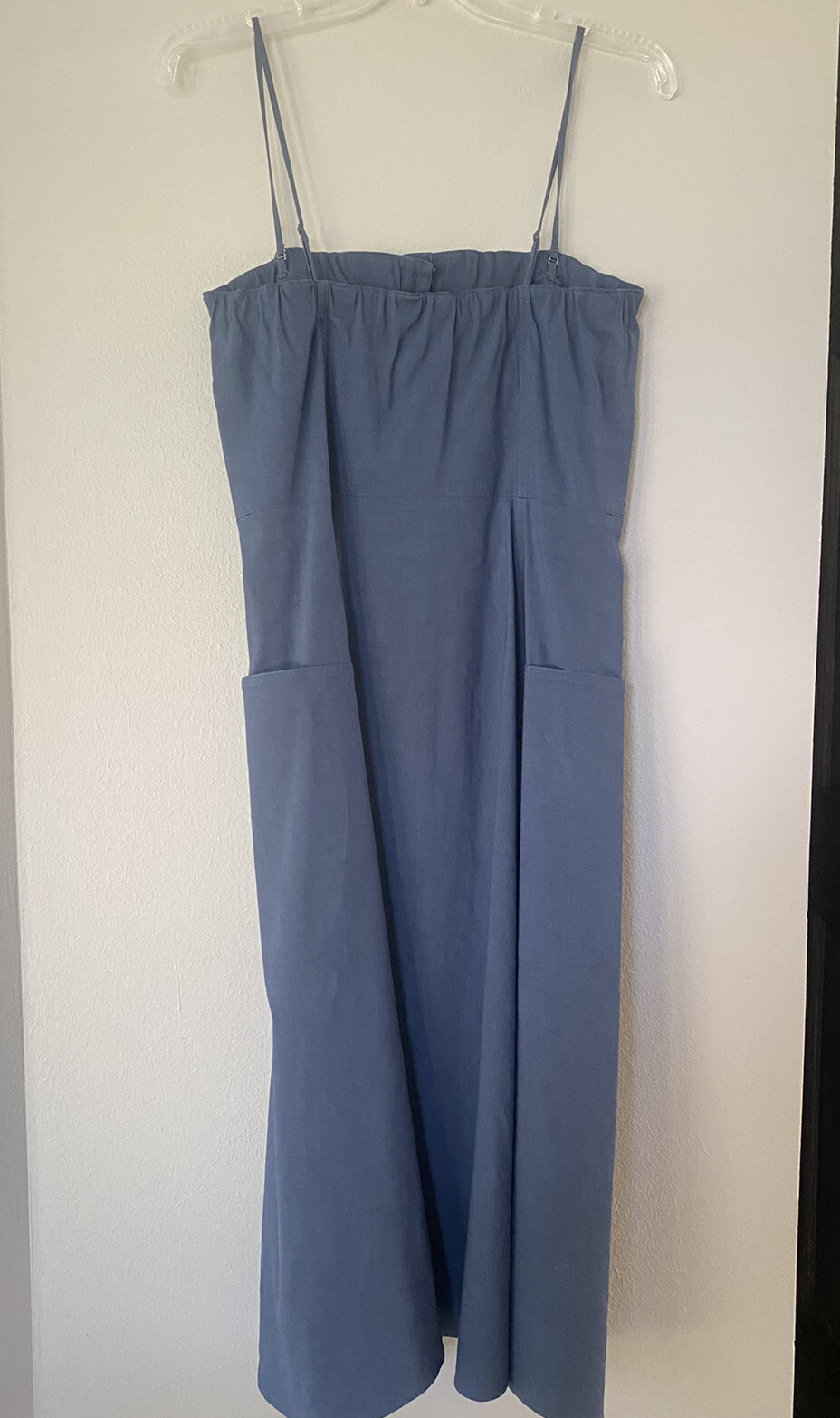 Theory Spaghetti Strap Button Down Strapless Slee… - image 2