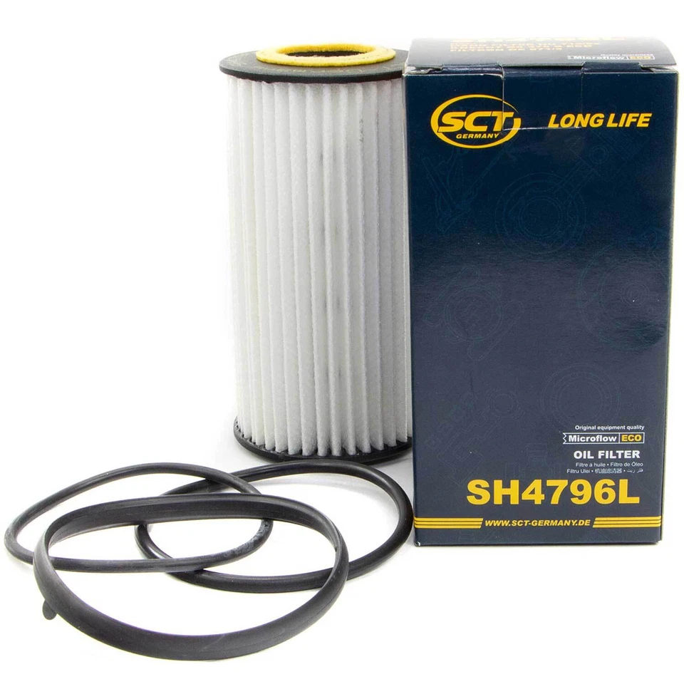 Motoröl Set 5W-30 5 Liter + Ölfilter + Schraube für Audi A3 Seat Skoda VW Golf - Bild 4 von 4