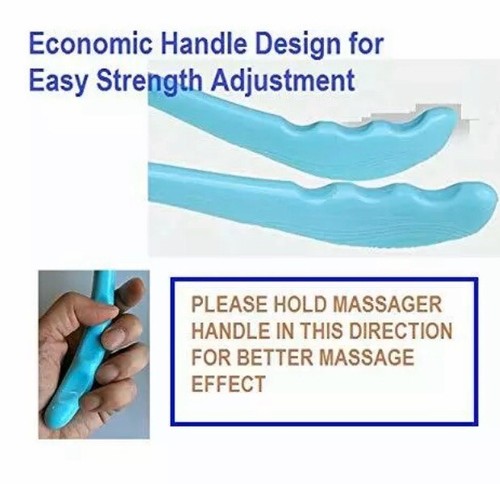 U-shaped Neck Muscle Pain And Trigger Point Massage Tool New - Picture 6 of 7