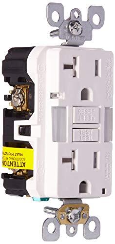 Receptáculo Leviton GFNL2-W Autoprueba SmartlockPro Delgado GFCI Resistente a Manipulaciones - Imagen 1 de 1
