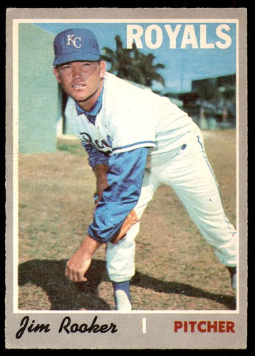 1970 O-Pee-Chee #222 Jim Rooker Very Good Royals ID:231897
