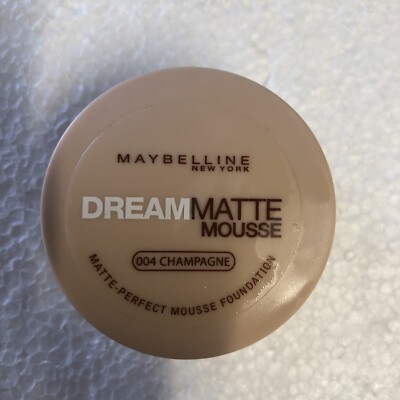 MAYBELLINE ''DREAM MATTE MOUSSE Foundation'' 004 CHAMPAGNE BRANDNEU & VERSIEGELT