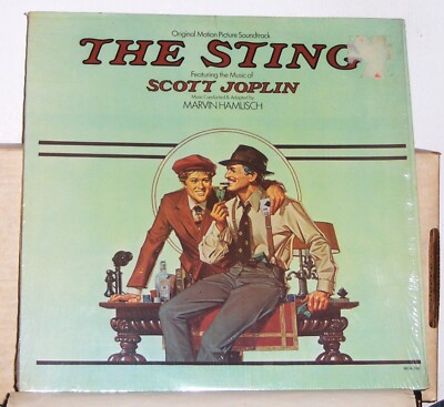 The Sting - Original Motion Picture Soundtrack - 1974 Vinyl LP Record Album