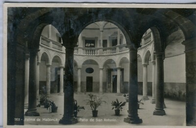 Spanien Palma de Mallorca   Patio de San Antonio Alte Echtfoto Postkarte