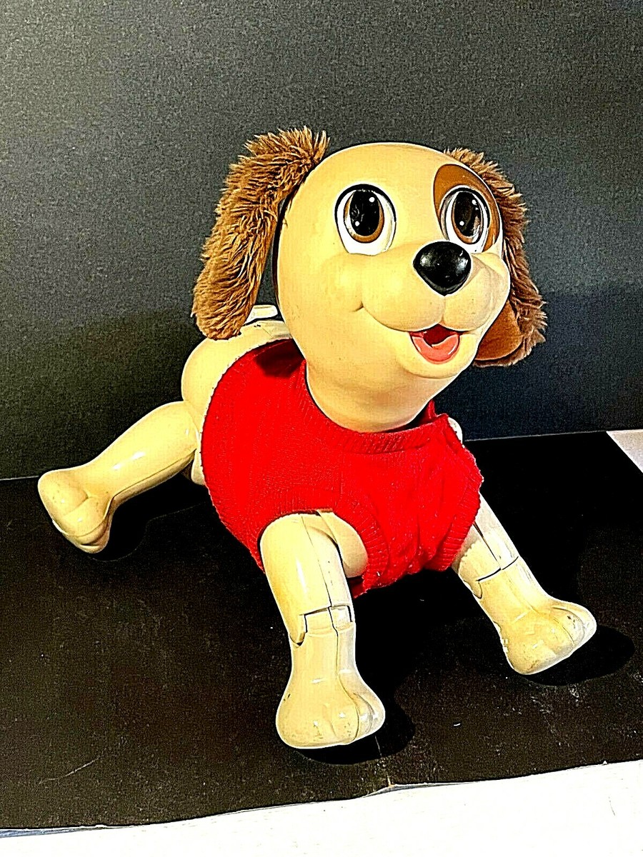 Vintage 1995 Toy Biz the Good Puppy Electronic Toy Dog Only Barks doesn't  walk