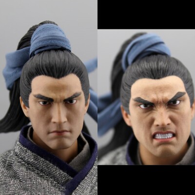 1/6 Scale Zhao Yun Changshan Zhao Zilong Head Carving Sculpt Model Toys