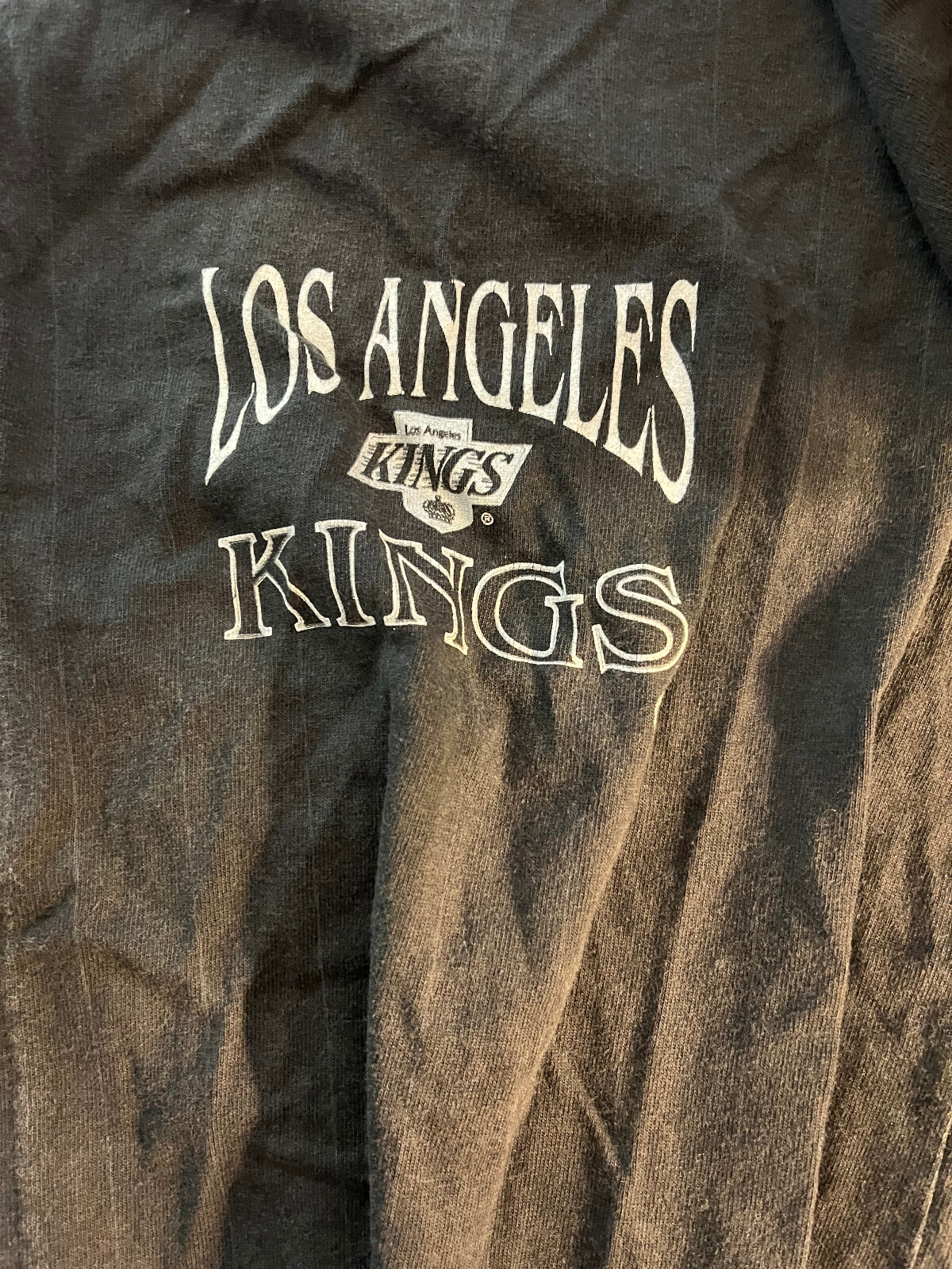 Maglia da baseball Los Angeles Kings vintage anni '80 abbottonata XL fila anteriore bella