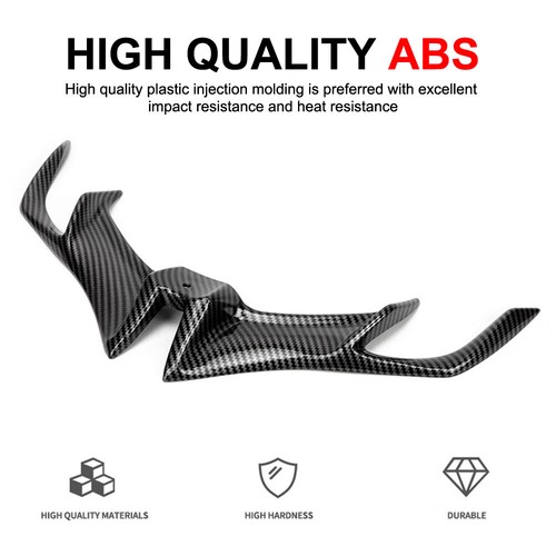 Front Fairing Aerodynamic Winglet Wing Cover Carbon Fiber For YAMAHA R15 V3