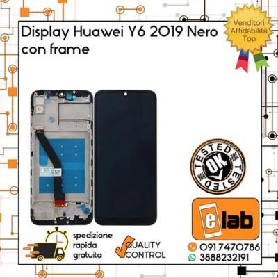 Brotect Pellicola In Vetro Ibrido Per Huawei Y6s 2019, Durezza 9H, Antigraffio, Trasparente, Made In Germany