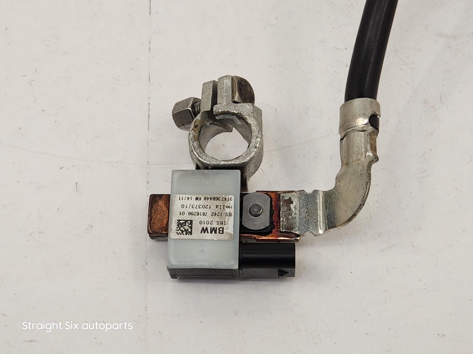 0613 OEM BMW E90 E93 E92 335 Battery Negative Cable Terminal IBS Sensor Ground eBay
