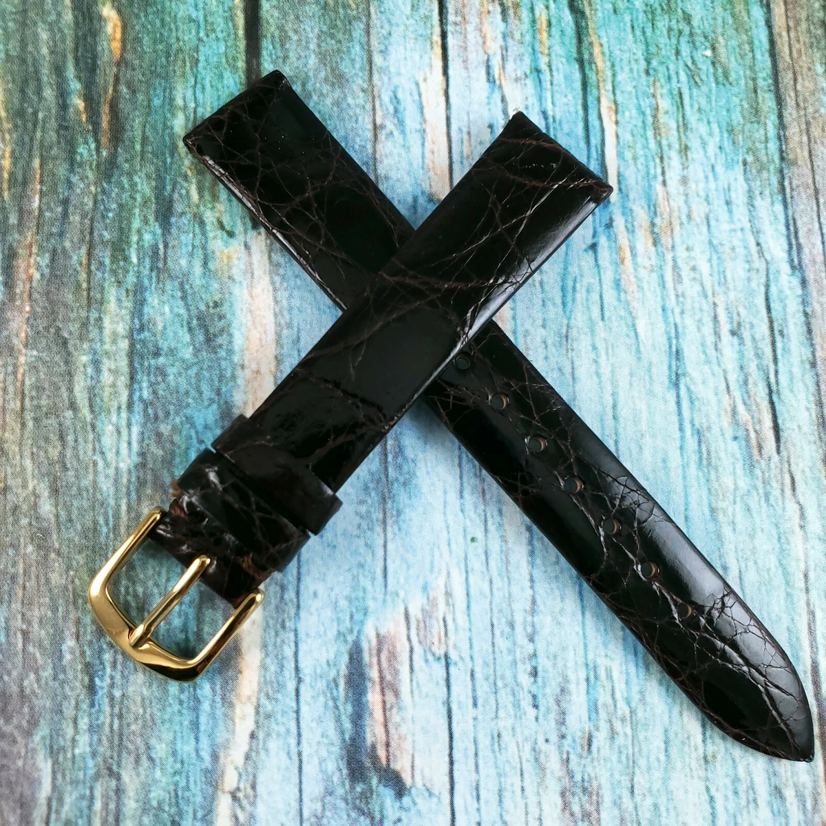 Hadley roma shop crocodile strap