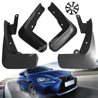 4x Black Mud Flaps Splash Guards W/o Running Borad For 2016-2020 Buick