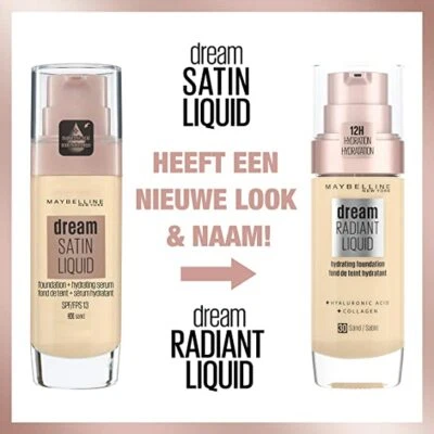 FOND DE TEINT DREAM SATIN LIQUID MAYBELLINE - Photo 1/4