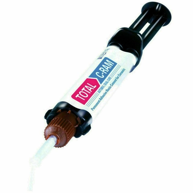 Total CRam 8gm Automix Dual Cure self Adhesive Dental Resin Luting