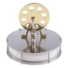 Low Temperature Hot Air Mini Stirling Engine Motor Model for Physics