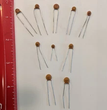 Ceramic Disc CAPACITORS 2 or 5ea (1pF - 0.1uF) 50V-100V-PICK VALUE Mr Circuit J