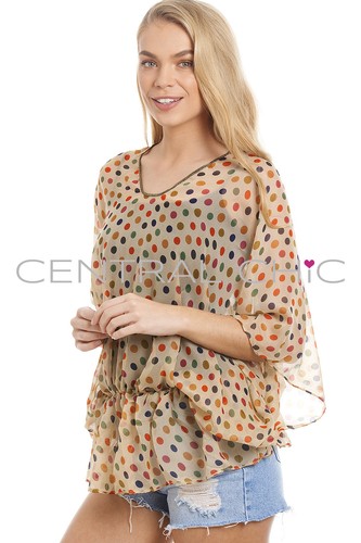 Central Chic Womens Pretty Kaftans Kimonos Beach Cover Up Evening Top Blouse - Picture 30 of 64