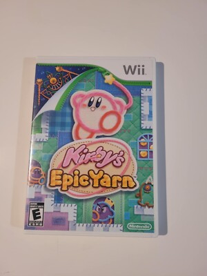 Kirbys Epic Yarn - Nintendo Wii - tested- Cib