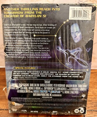 CRUSADE-THE COMPLETE SERIES (DVD/4 DISC) BRAND NEW SEALED