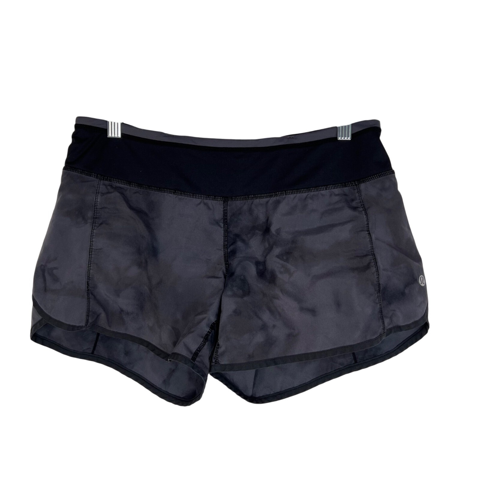 Lululemon Turbo Shorts Charcoal & Black Size 6