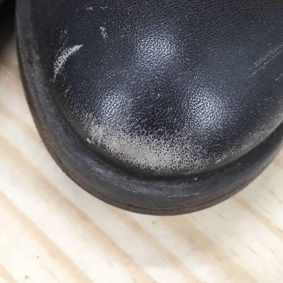 Pikolinos Boots Womens 36 Baqueria Biker Booties Heels Side Zips Grey Leather - Image 3 of 4