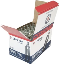 Crosman 12-Gram CO2 Powerlet Cartridges for Use with Air Rifles and Air Pistols