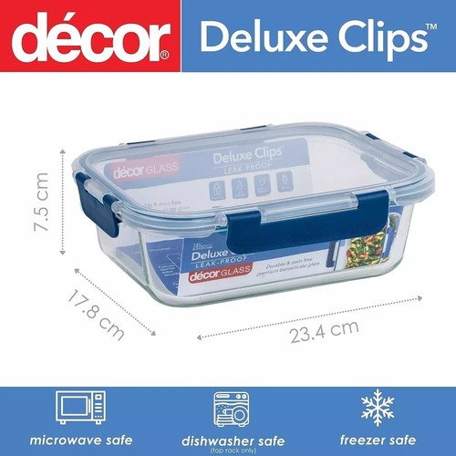 Glass Food Storage Containers with Lids Dishwasher, Freezer & Microwave Safe - Picture 9 of 20