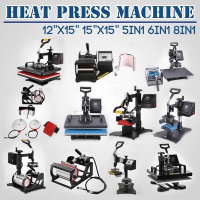 VEVOR Transferpresse digital t-shirt Heat Press Maschine sublimation Hitzepresse