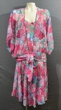 Miss Dior By Christian Dior Vintage Lingerie Set Sheer Floral Nightgown  Cover