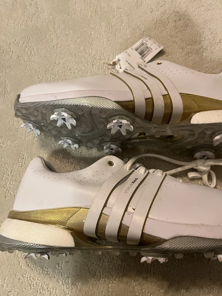 adidas tour 360 golf shoes- Size 9.5 Slightly Worn - See Pictures - Image 2 of 4