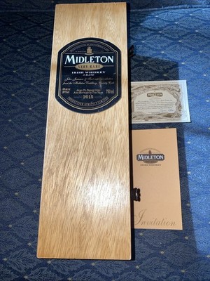 Midleton Very Rare Irish Whisky Box 2015  Edition With Certificate