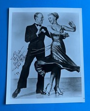 Fred Astaire Dancer, Singer, Actor Hand Autographed Signed Photograph Dated 1979