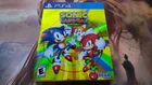 Sonic Mania Plus w/Sleeve, Reversible Cover + Art Book PS4 Tested + Working