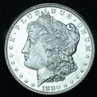 1880-S $1 Morgan Silver Dollar BU Beauty - 25639