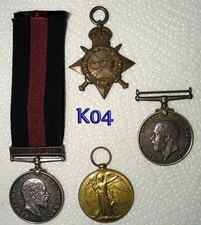 Natal Rebellion Medal Umvoti M.R. & WW1 Trio to Senior NCO H. Purcell VICTORY