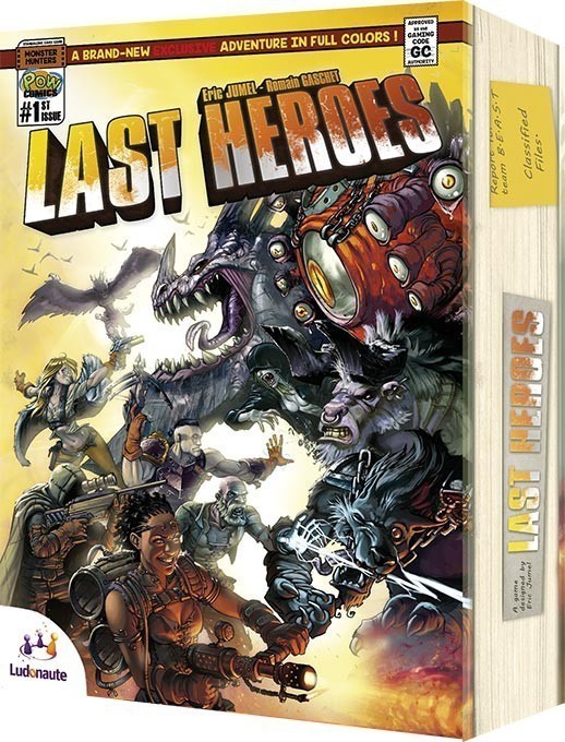 Jeux de société Last Heroes avec figurines en bois pour des parties de 45 minutes
