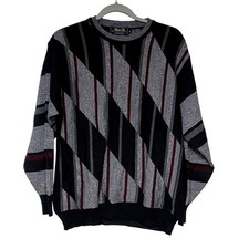 Marcello Vintage 90s Wool Blend Crewneck Swea...