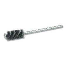 Round Power Tube Brush, 1/2 in dia, 0.005 in Thick, 3-1/2 in Length Weiler 21074