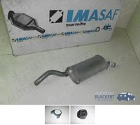 Imasaf ESD Auspuff Endtopf für Opel Corsa A 1.0-1.4/1.5D 33-51KW -12/90