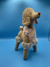 Vintage 1960's MCM Japan Puppy Dog Stuffed Plush Toy Excellent