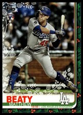 2019 Topps Holiday #HW79 Matthew Beaty RC