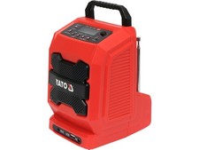 Yato Radio budowlane Fm/Am USB Bluetooth Prąd przemienny/bateria 18V YT-82940