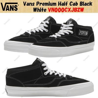 Vans Premium Half Cab Black White VN000CXJBZW Herren Gr.