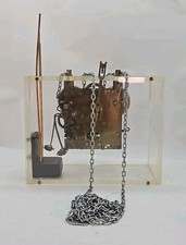 Vintage Howard Miller Lucite Mantel Clock (FO...