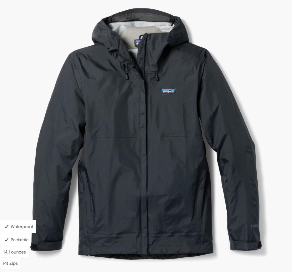 Patagonia Torrentshell 3L Jacket - Men's  All Color - 85241
