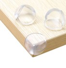 4 x Kantenschutz selbstklebend Möbel Eckschutz für Tisch Eckenschutz Transparent