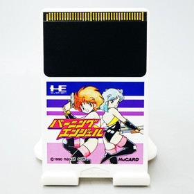 PC Engine Burning Angel Hu Card Vertical Scroll Shooting Game Japan Used