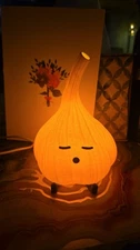 Cute Sleepy Garlic Nightlight. Quriky, charming and unique decor