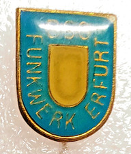 Odznaka NRD Igła Przypinka Broszka Piłka nożna BSG Funkwerk Erfurt