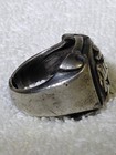 Vintage USN Sterling Silver Ring Size 7  Navy Anchor Emblem, Military Shield — photo 4